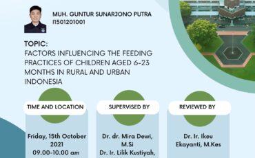 Kolokium M Guntur Sunarjono Putra