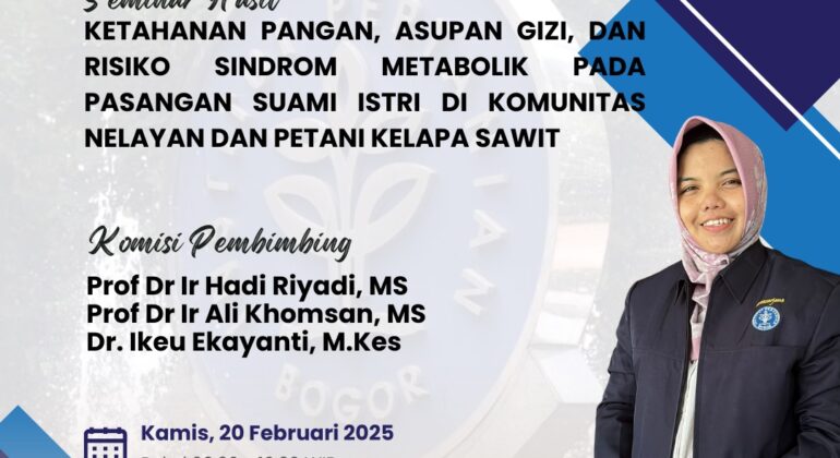 Doctoral Research Seminar of Besti Verawati (I1604221013)