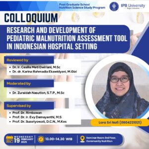 Kolokium Doktor Lora Sri Nofi (I1604231021)