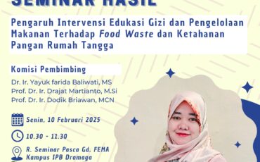 Doctoral Research Seminar of Prita Dhyani Swamilaksita (I1604211006)